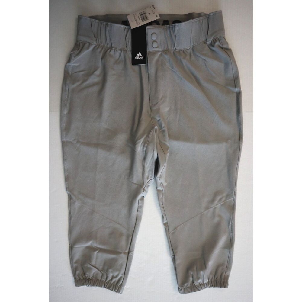 Adidas HG4678 Men's Sz Medium Gray Icon Pro KLP Baseball Pants